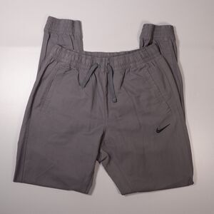 Nike Jogger Slim Fit Cotton Nylon Gray Tapered 934592-021 Mens Medium